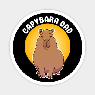 Cute Capybara Dad Magnet